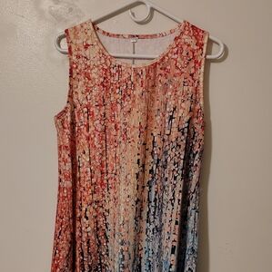 Multicolor Sleeveless Dress